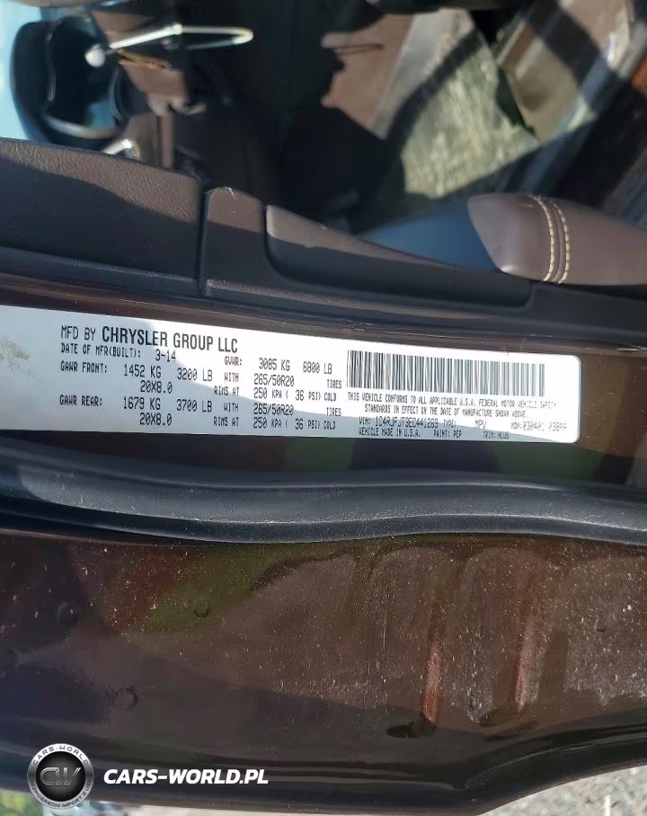 2014 Jeep Grand Cherokee Summit VIN:1C4RJFJT3EC441269 - 13