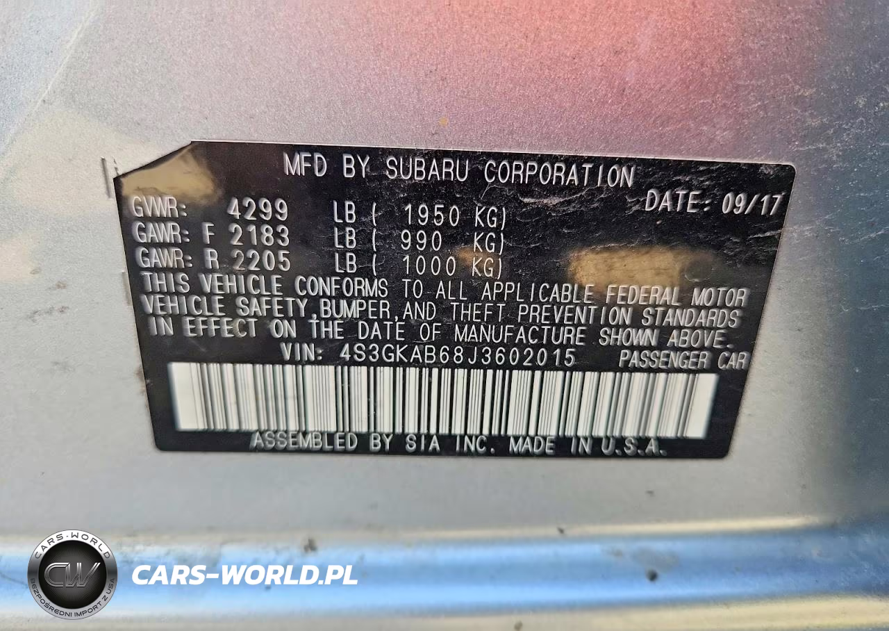 2018 Subaru Impreza Premium VIN:4S3GKAB68J3602015 - 13