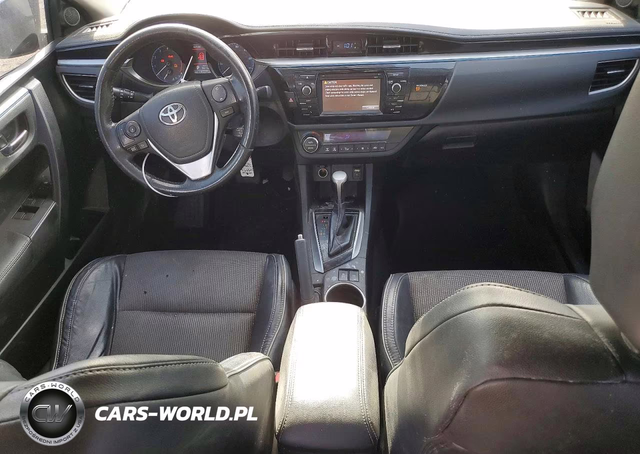 2016 Toyota Corolla S Plus VIN:5YFBURHE4GP568625 - 8