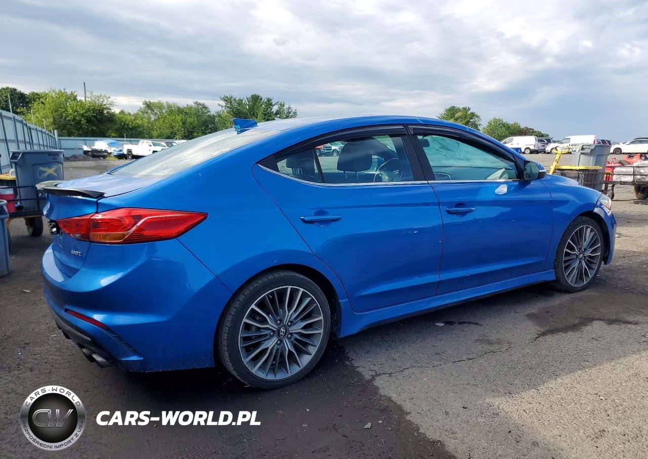 2017 Hyundai Elantra Sport VIN:KMHD04LB8HU364088 - 3