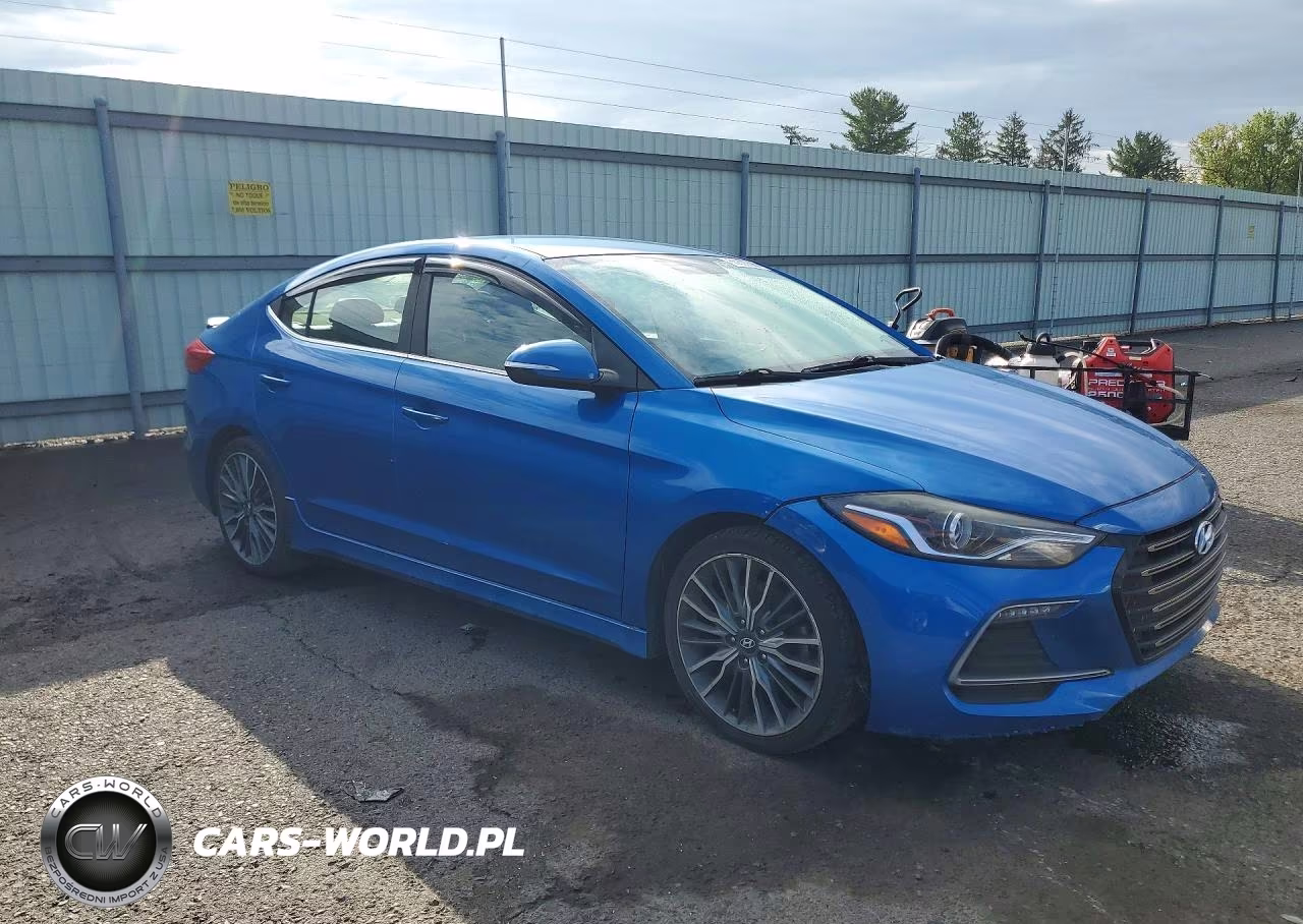 2017 Hyundai Elantra Sport VIN:KMHD04LB8HU364088 - 4