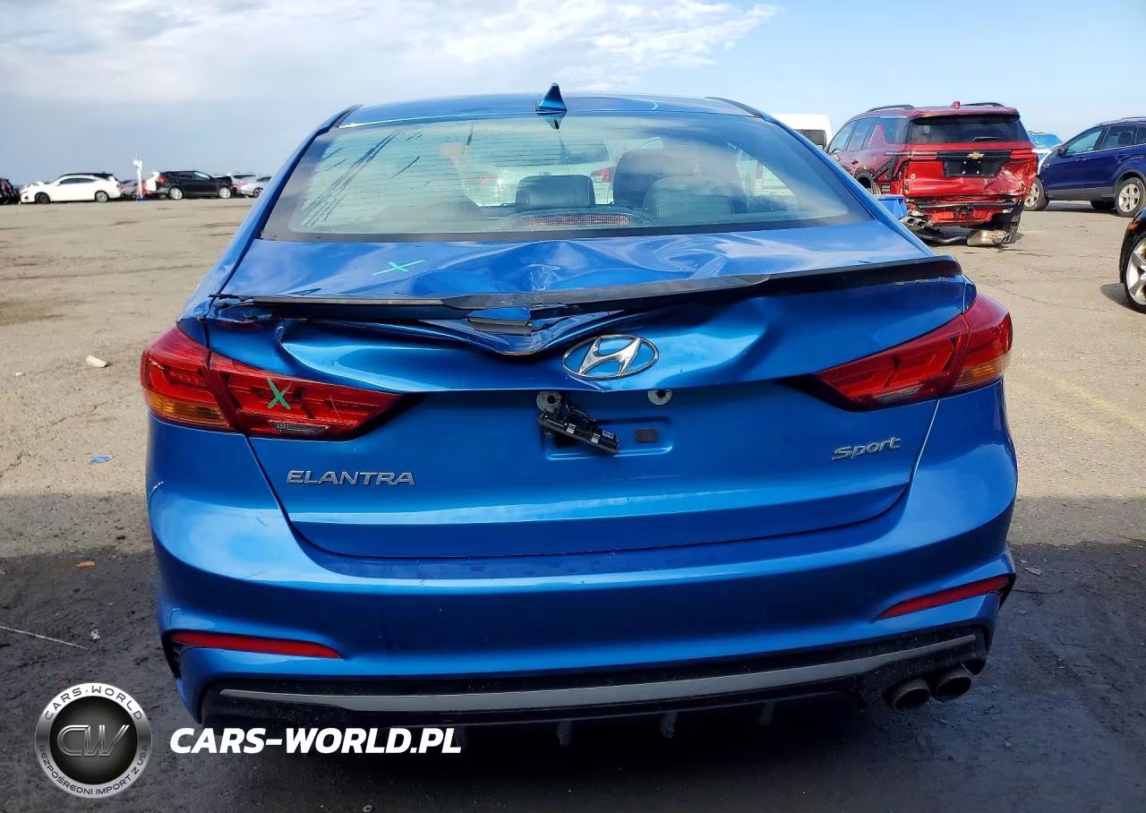 2017 Hyundai Elantra Sport VIN:KMHD04LB8HU364088 - 6