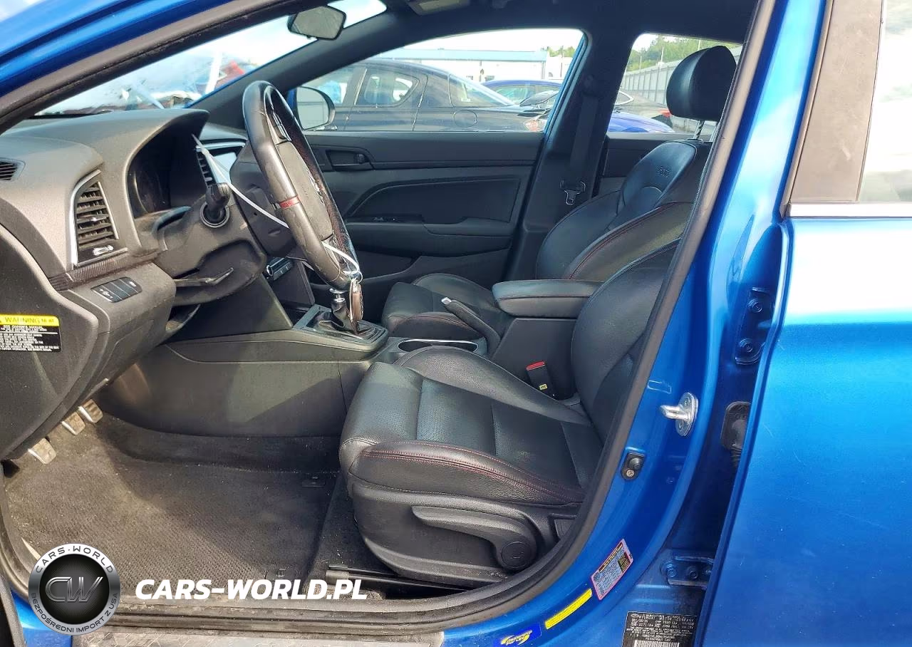 2017 Hyundai Elantra Sport VIN:KMHD04LB8HU364088 - 7