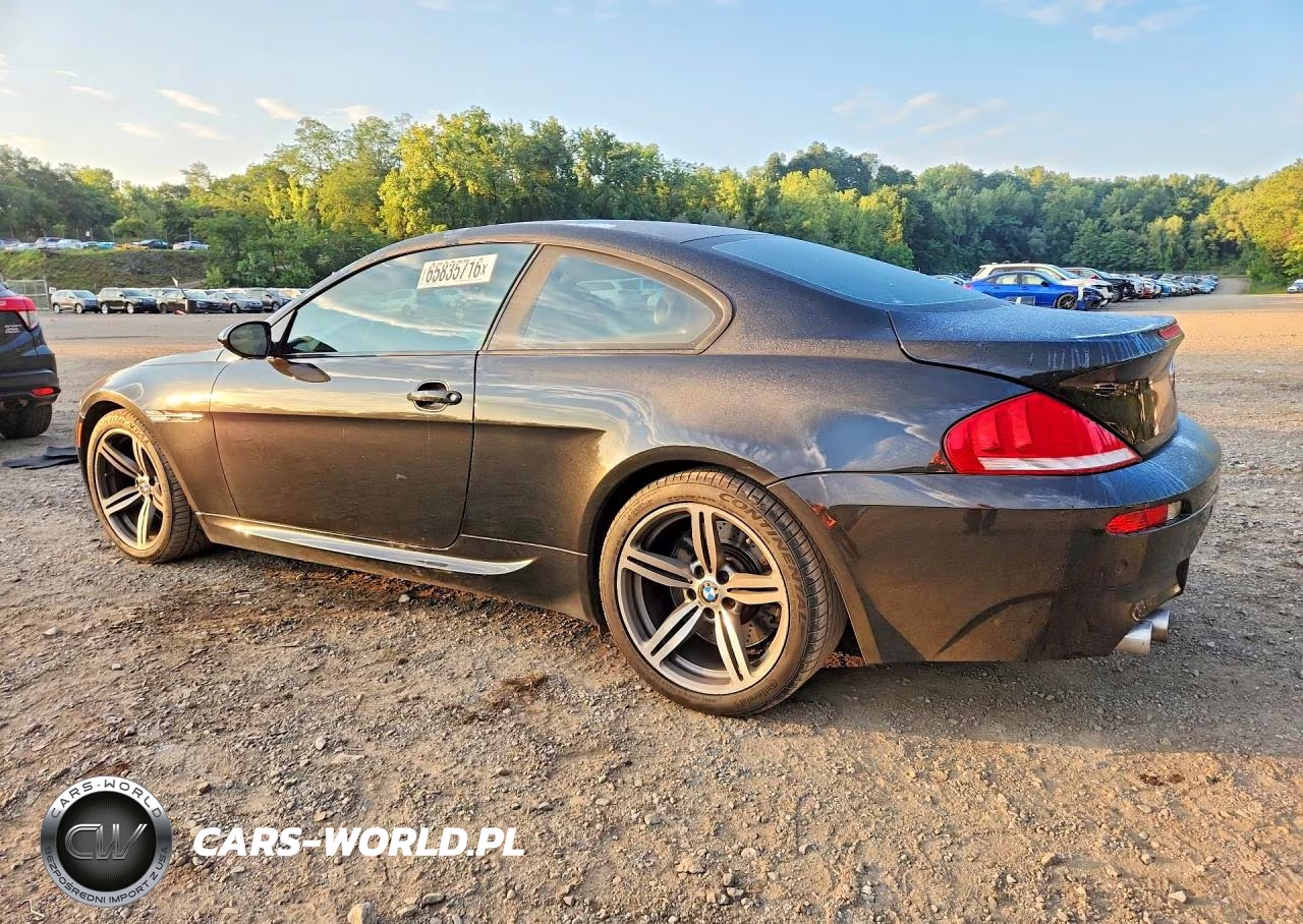 2008 BMW M6 VIN:WBSEH93588CY24356 - 2