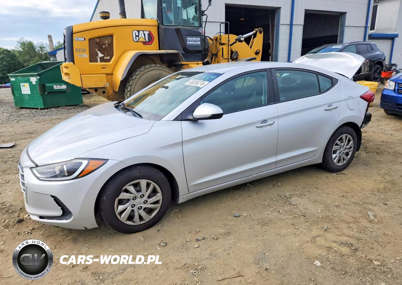 2018 Hyundai Elantra Se VIN:KMHD74LF8JU610612 - 1