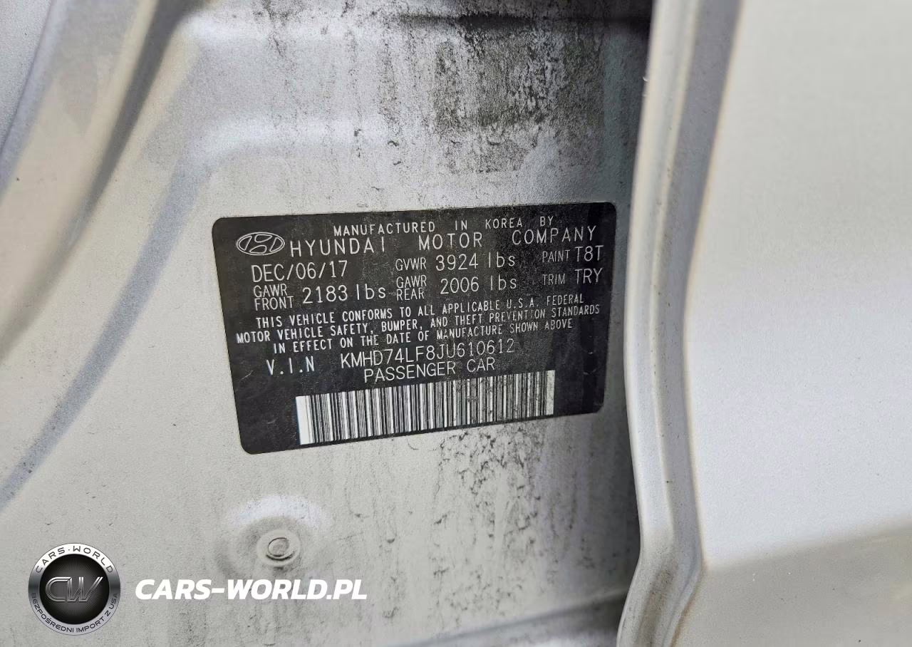 2018 Hyundai Elantra Se VIN:KMHD74LF8JU610612 - 13