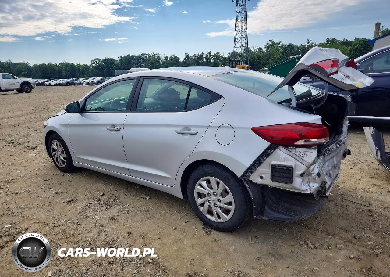 2018 Hyundai Elantra Se VIN:KMHD74LF8JU610612 - 2