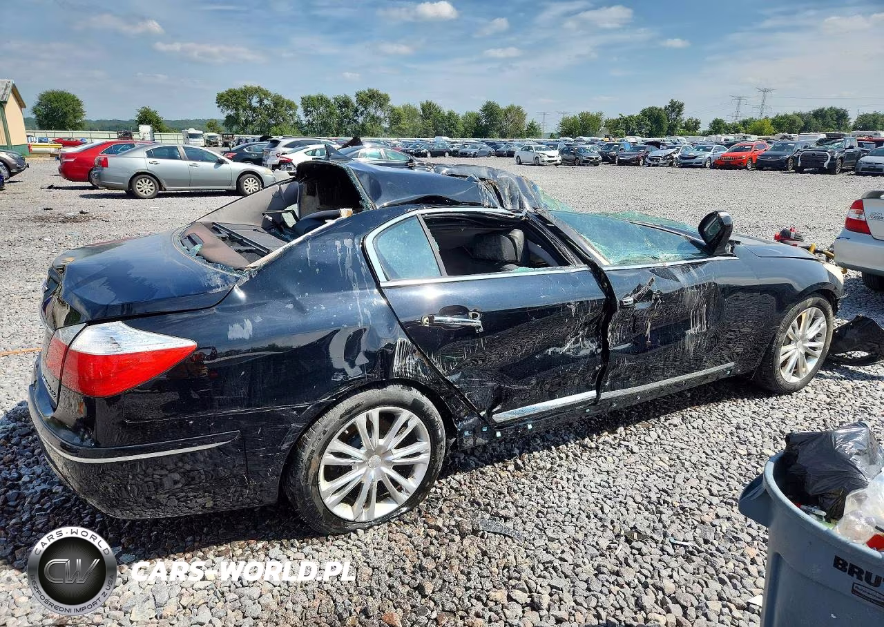 2009 Hyundai Genesis 4.6L VIN:KMHGC46F89U044869 - 3