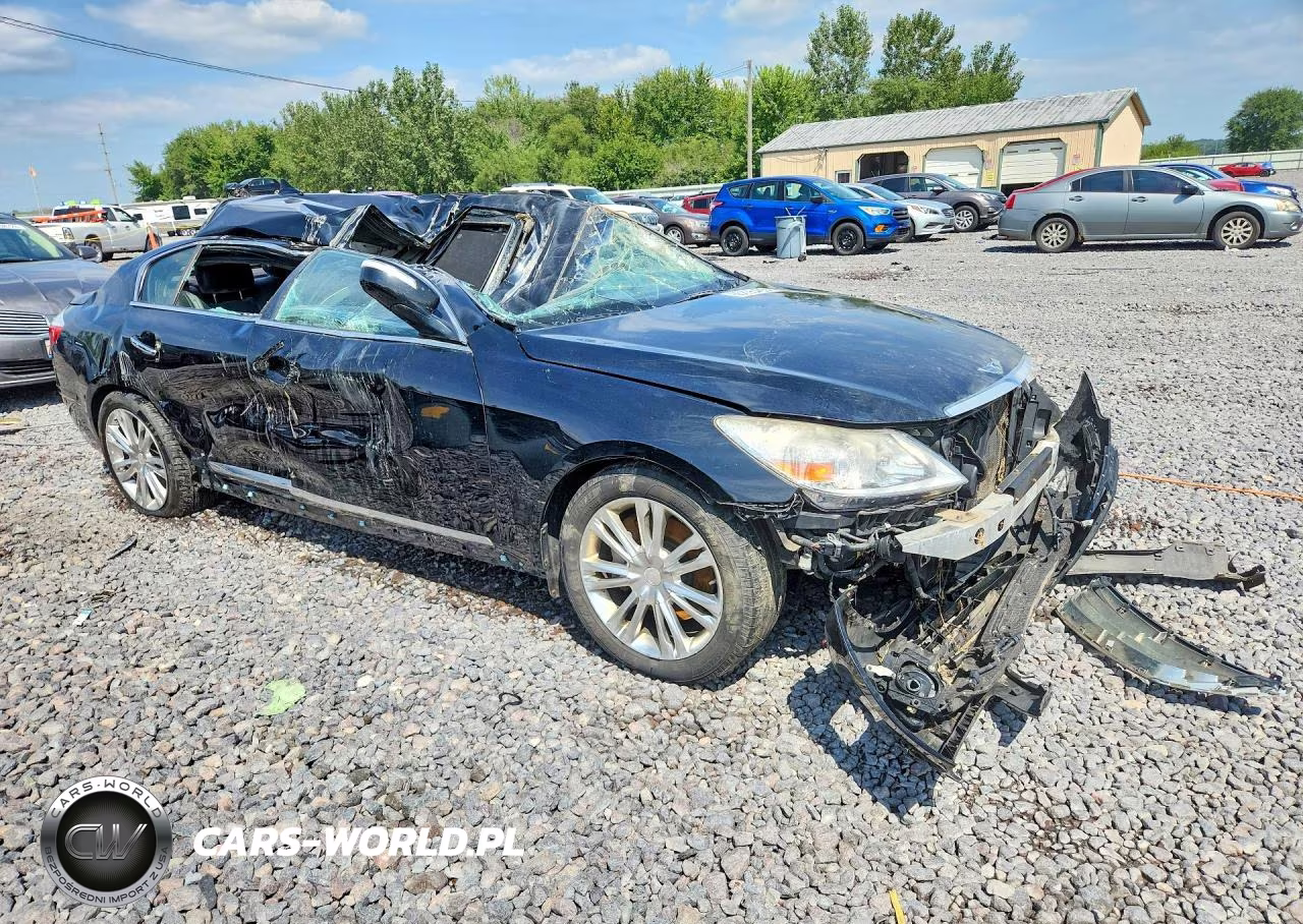 2009 Hyundai Genesis 4.6L VIN:KMHGC46F89U044869 - 4