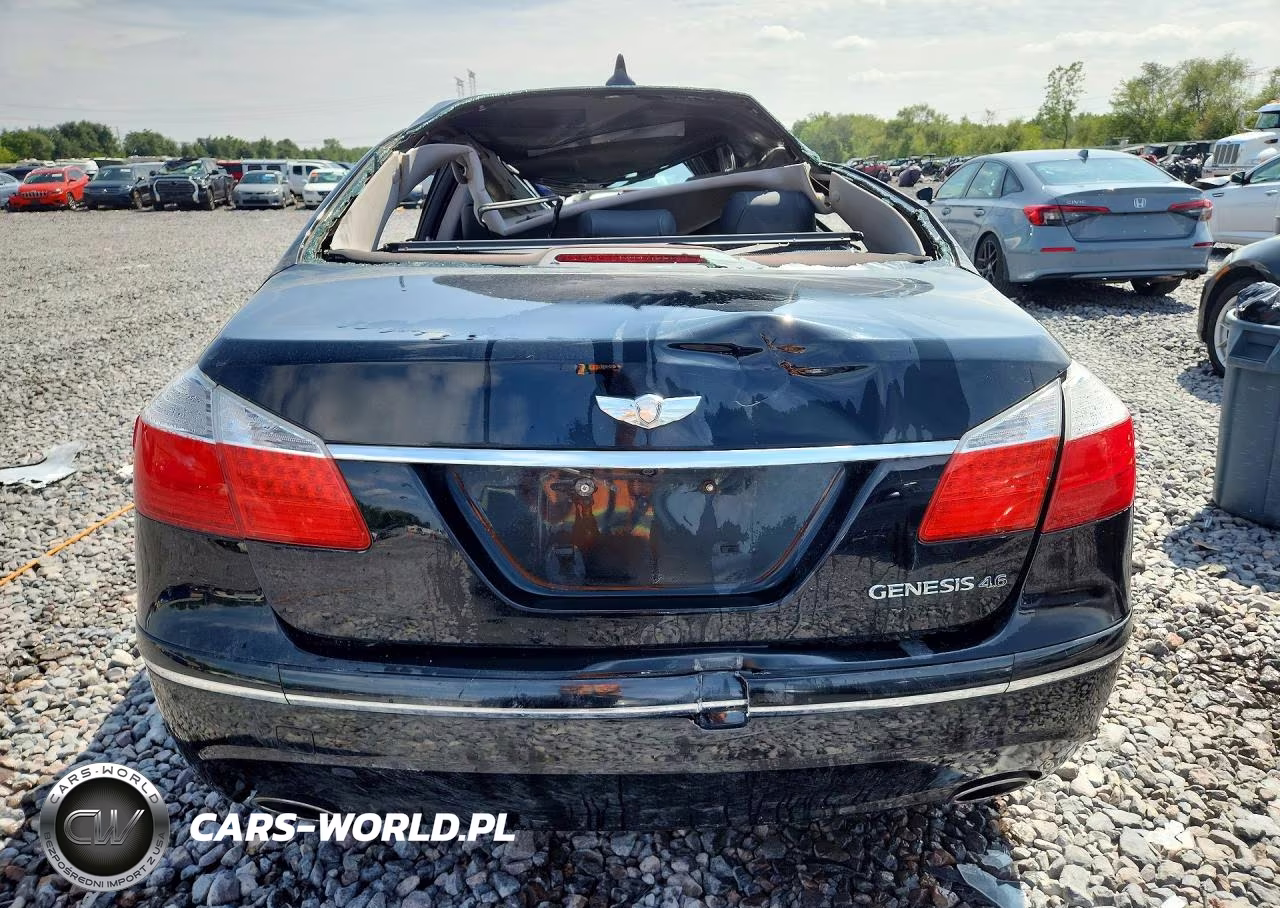 2009 Hyundai Genesis 4.6L VIN:KMHGC46F89U044869 - 6