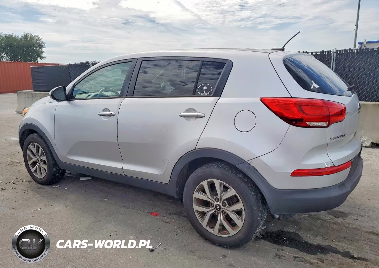2014 Kia Sportage Lx VIN:KNDPB3AC5E7555205 - 2