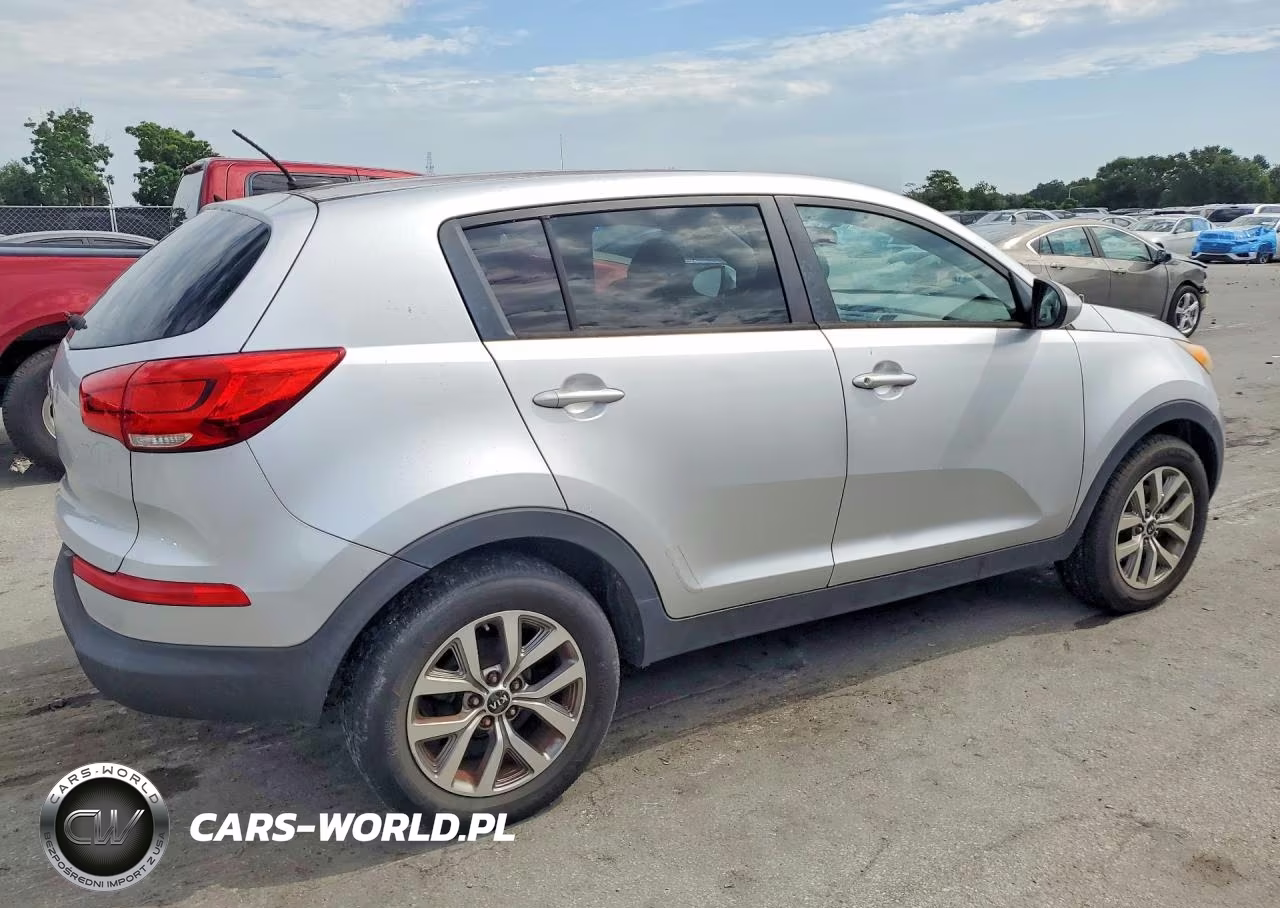 2014 Kia Sportage Lx VIN:KNDPB3AC5E7555205 - 3