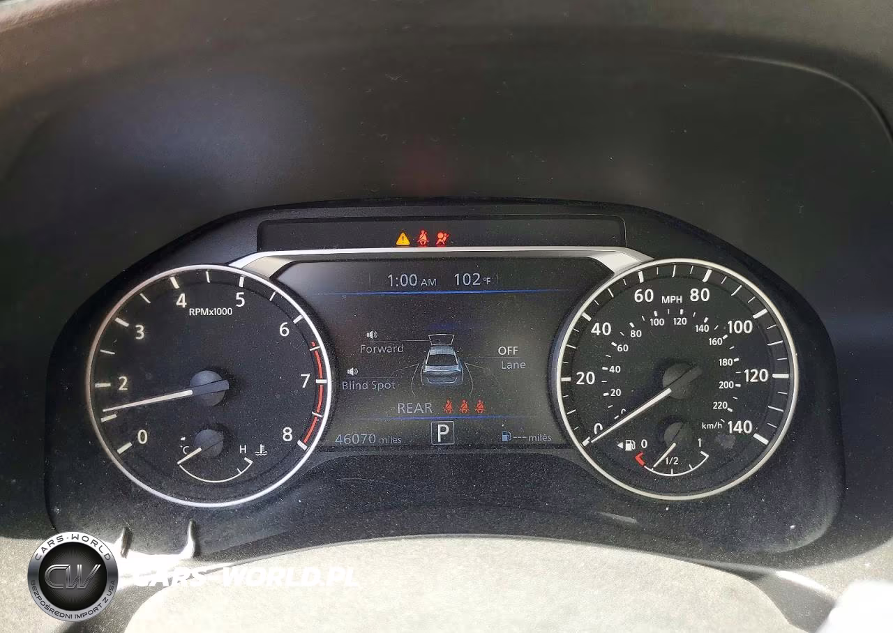 2025 Nissan Altima Sv VIN:1N4BL4DV0SN344470 - 9