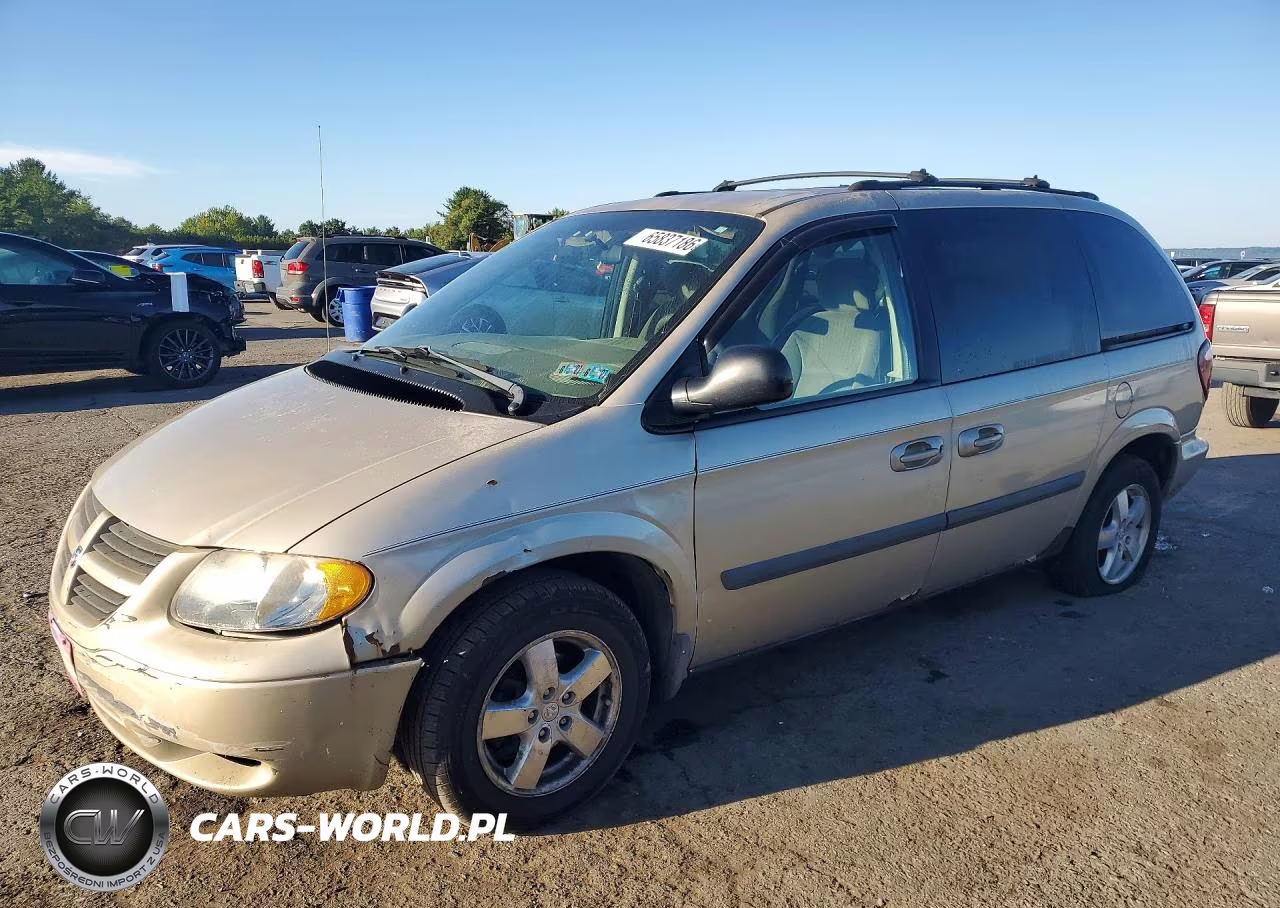 2005 Dodge Caravan Sxt VIN:1D4GP45R65B135023 - 1