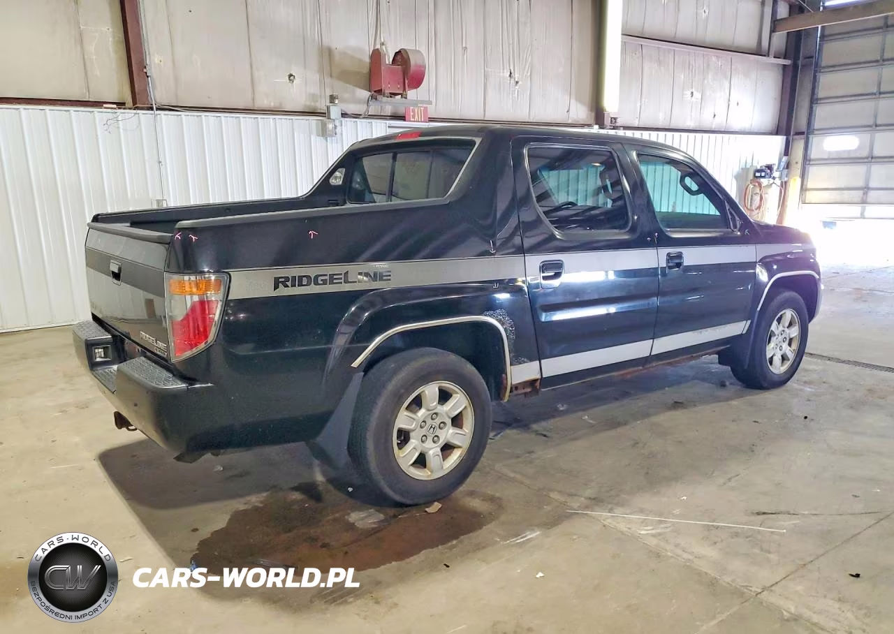 2007 Honda Ridgeline Rtl VIN:2HJYK165X7H534730 - 3