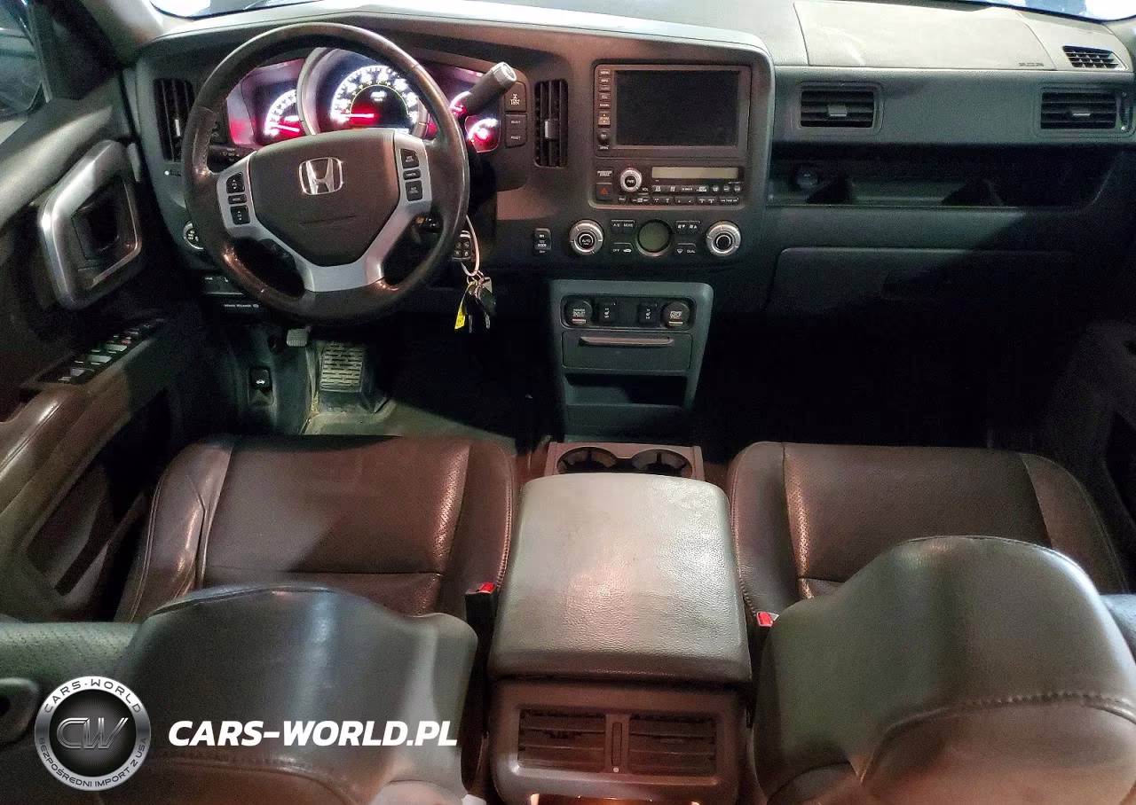 2007 Honda Ridgeline Rtl VIN:2HJYK165X7H534730 - 8