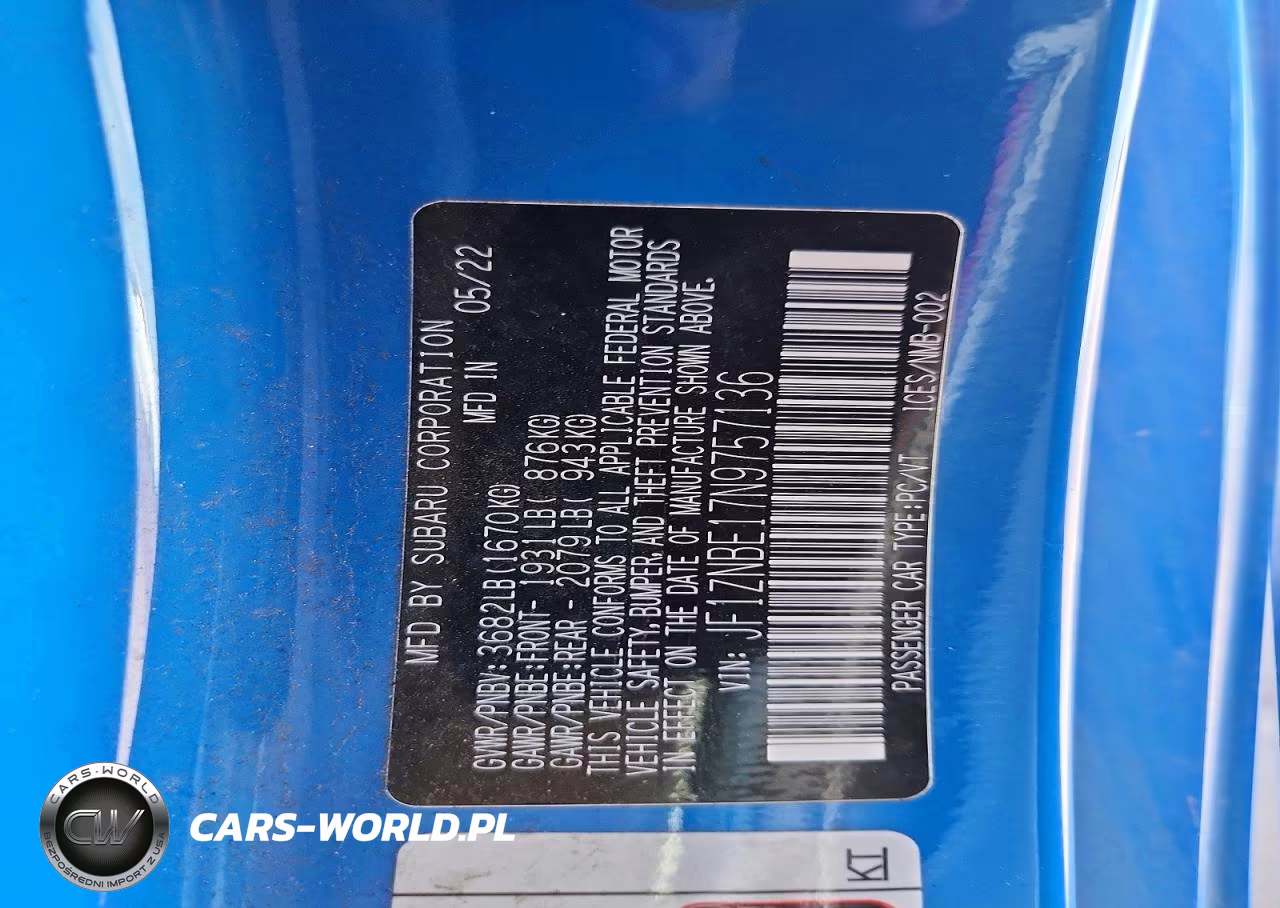 2022 Toyota Gr 86 Premium VIN:JF1ZNBE17N9757136 - 12