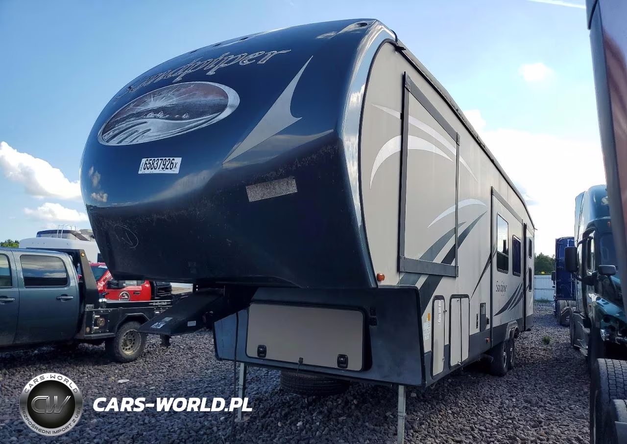2016 Forest River Sandpiper Camper VIN:4X4FSAM24GJ031854 - 2