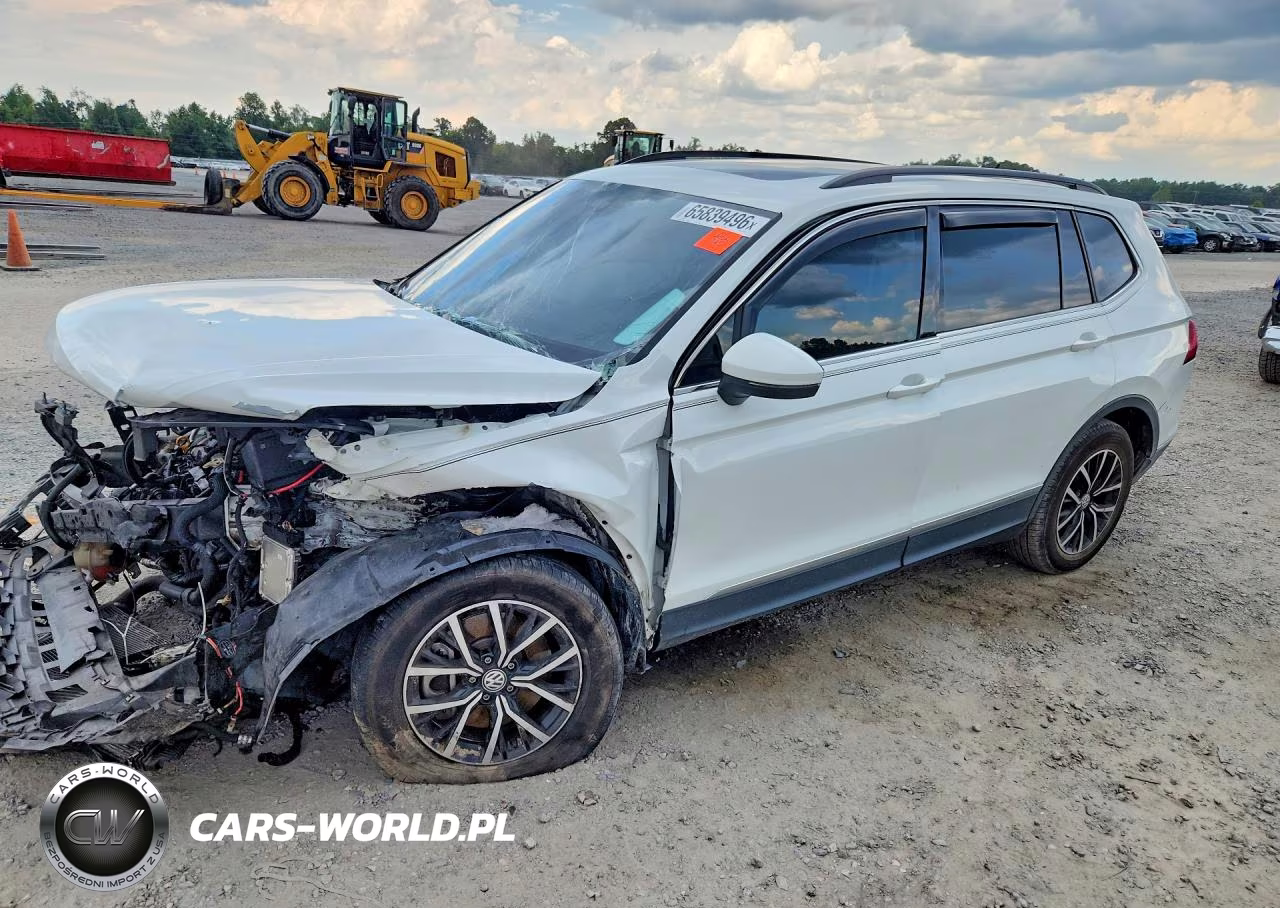 2021 Volkswagen Tiguan Se VIN:3VV3B7AX1MM123757 - 1