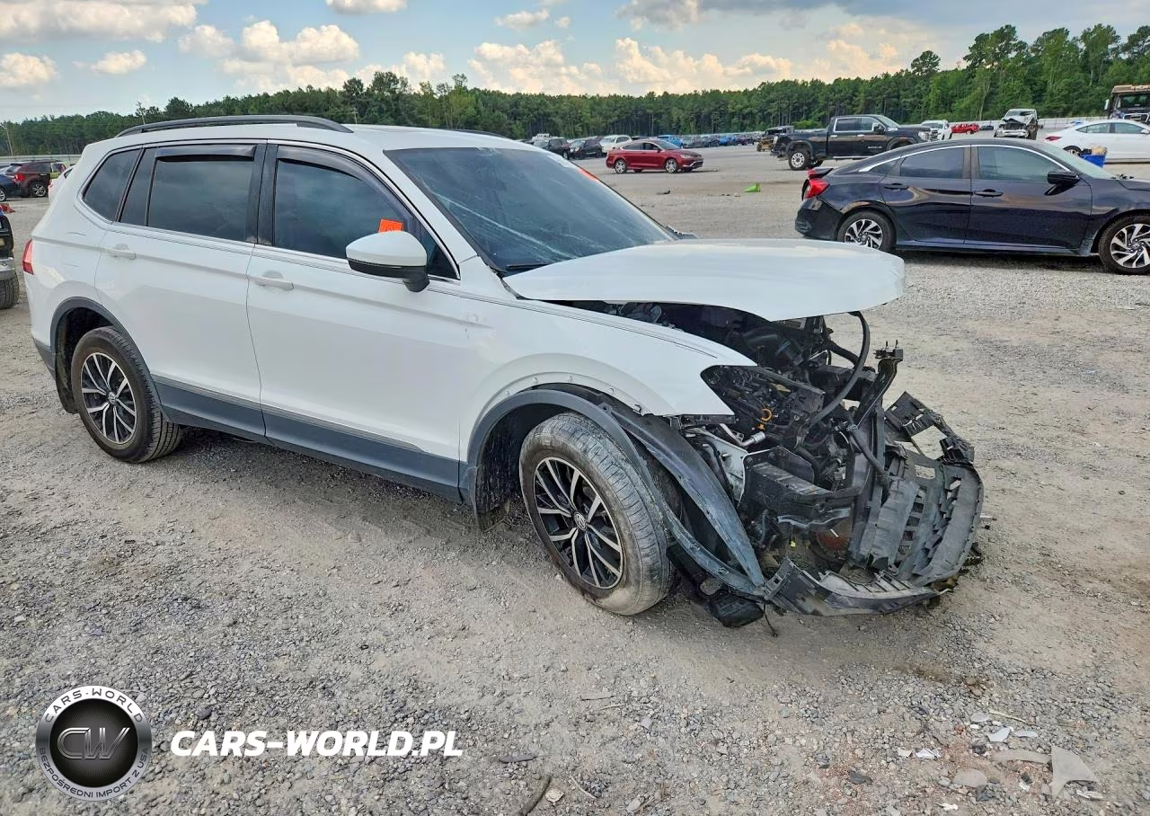 2021 Volkswagen Tiguan Se VIN:3VV3B7AX1MM123757 - 4