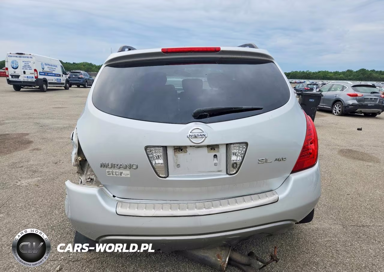 2007 Nissan Murano S VIN:JN8AZ08W87W607231 - 6