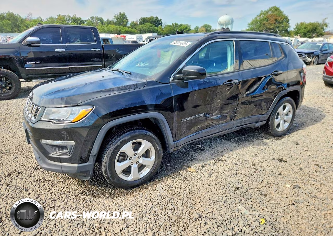 2019 Jeep Compass Latitude VIN:3C4NJDBB9KT847419 - 1