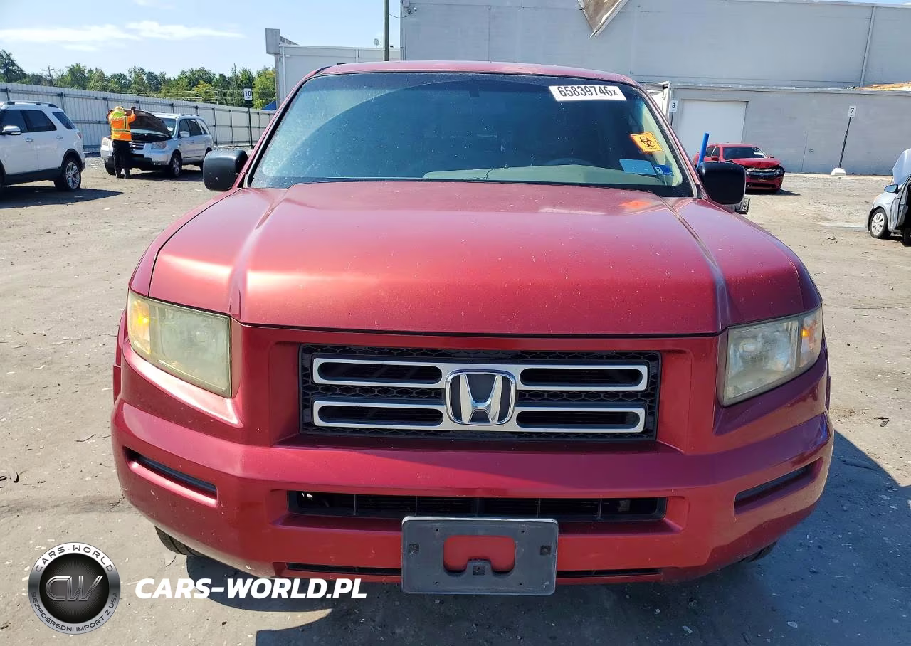 2006 Honda Ridgeline Rt VIN:2HJYK16276H556298 - 5