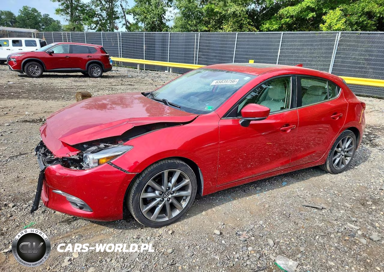 2018 Mazda 3 Grand Touring VIN:3MZBN1M39JM164296 - 1