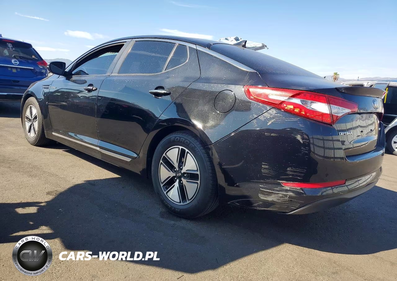2013 Kia Optima Hybrid Lx VIN:KNAGM4AD2D5054272 - 2