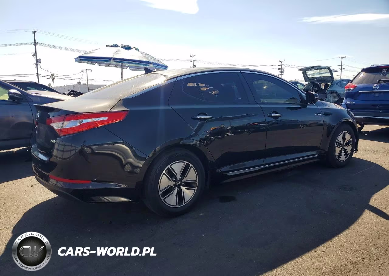 2013 Kia Optima Hybrid Lx VIN:KNAGM4AD2D5054272 - 3