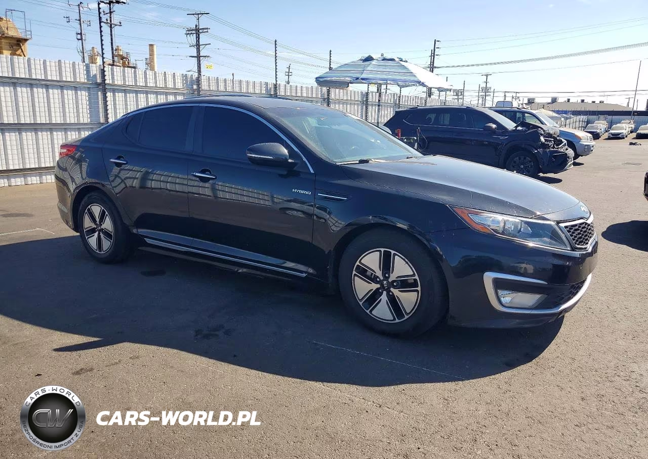 2013 Kia Optima Hybrid Lx VIN:KNAGM4AD2D5054272 - 4