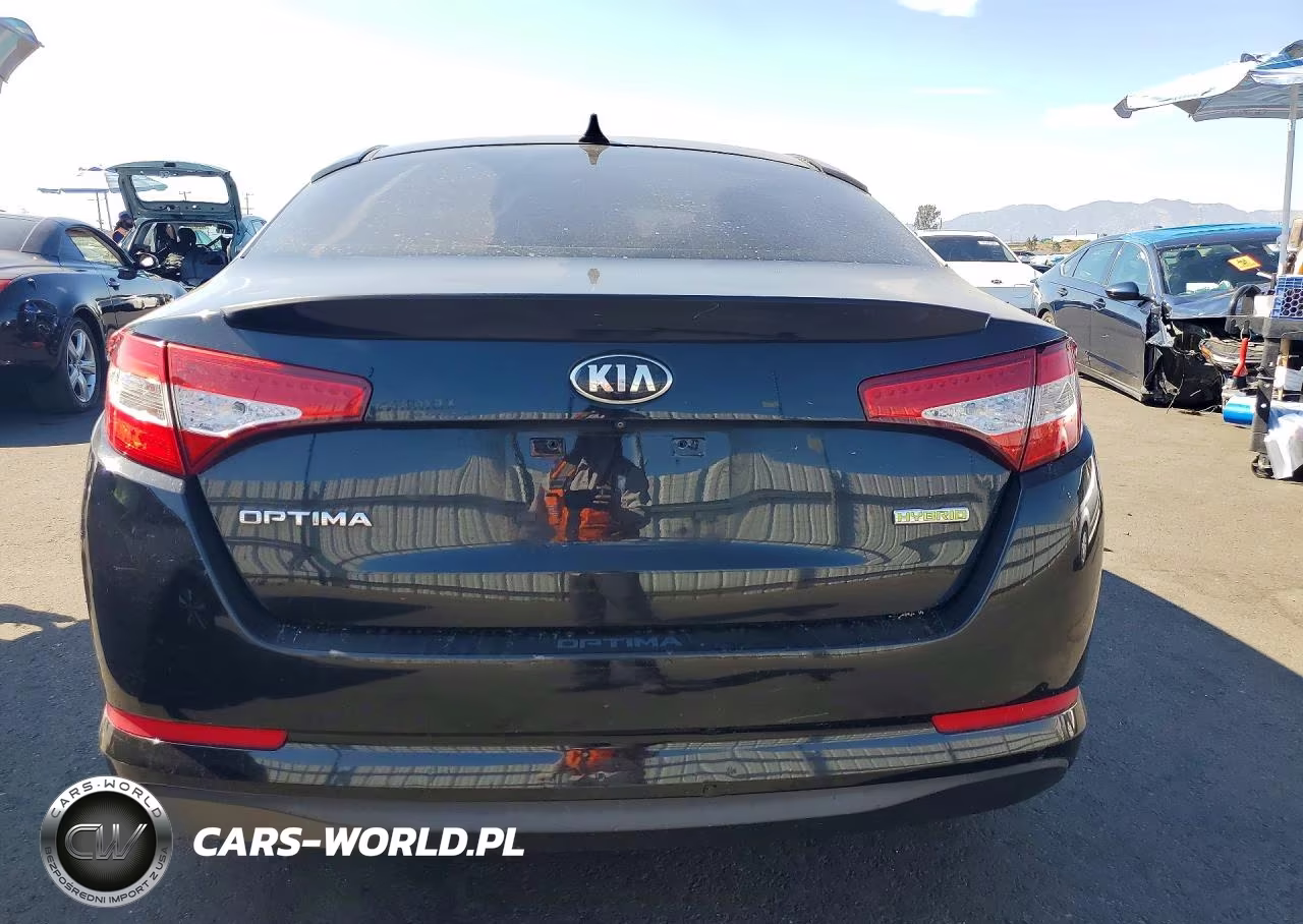 2013 Kia Optima Hybrid Lx VIN:KNAGM4AD2D5054272 - 6