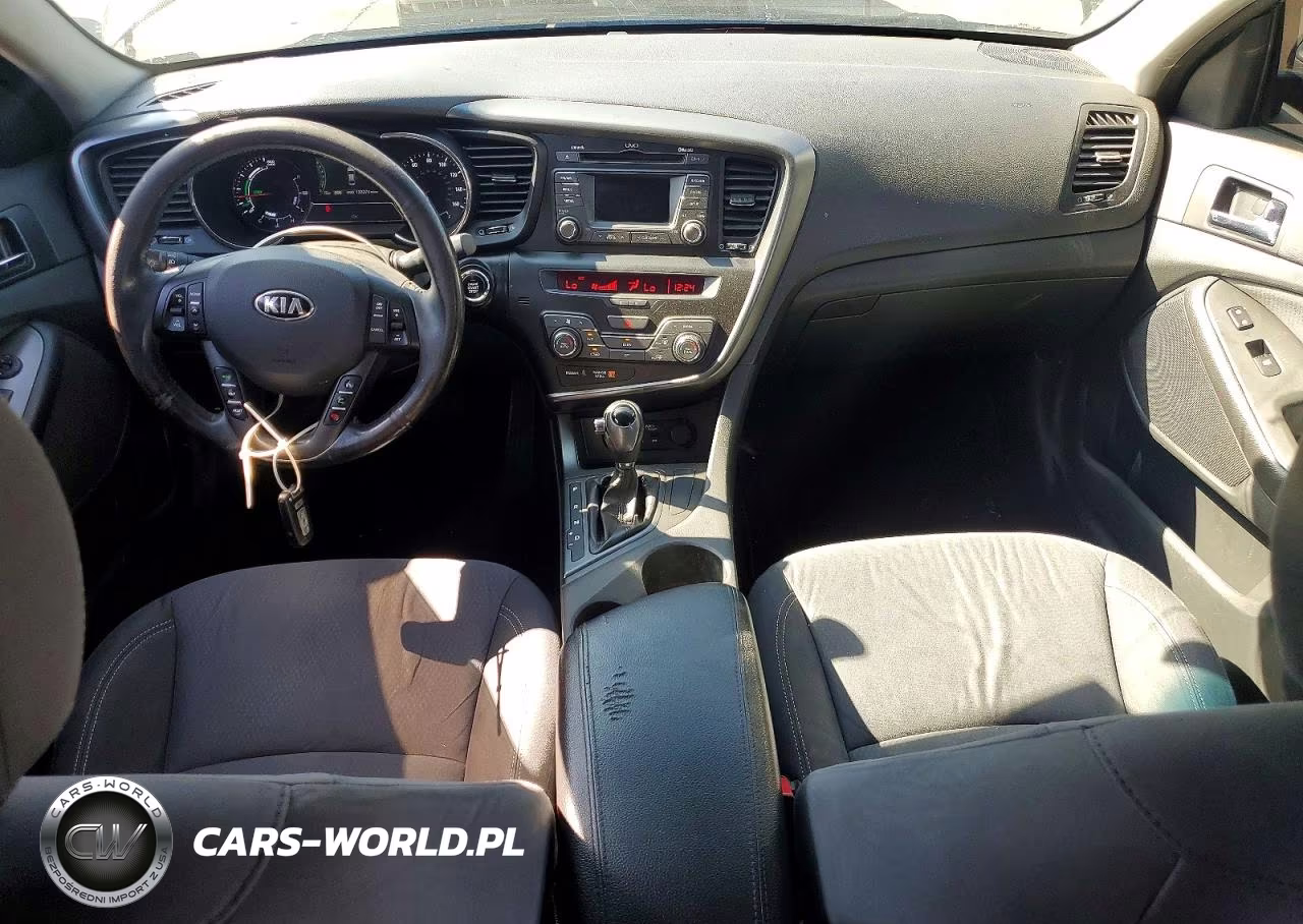 2013 Kia Optima Hybrid Lx VIN:KNAGM4AD2D5054272 - 8