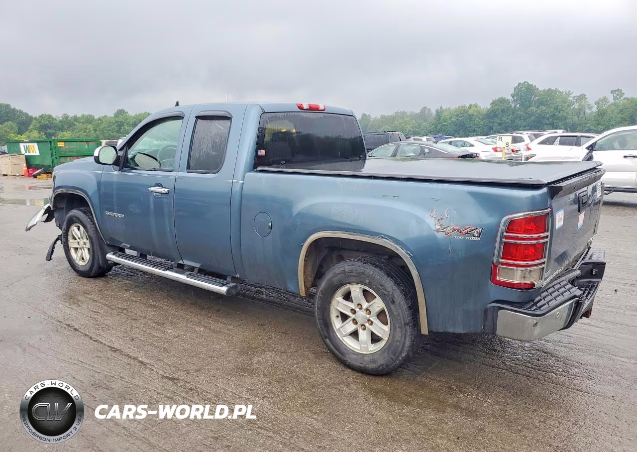 2011 GMC Sierra K1500 Sle VIN:1GTR2VE33BZ136445 - 2