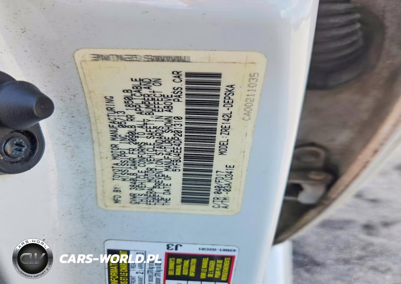 2013 Toyota Corolla S VIN:5YFBU4EE4DP201310 - 12