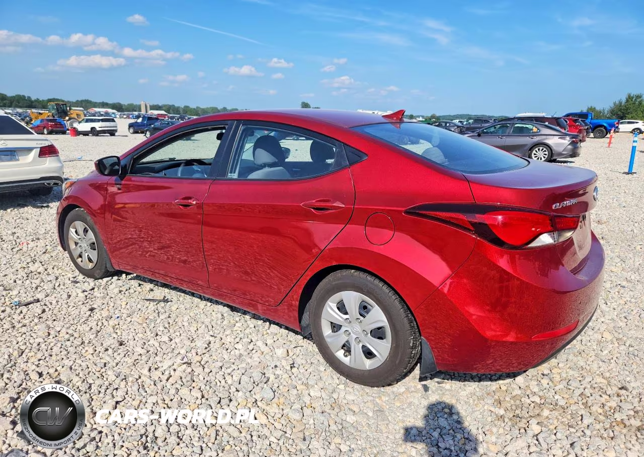 2016 Hyundai Elantra Se VIN:5NPDH4AE2GH668651 - 2