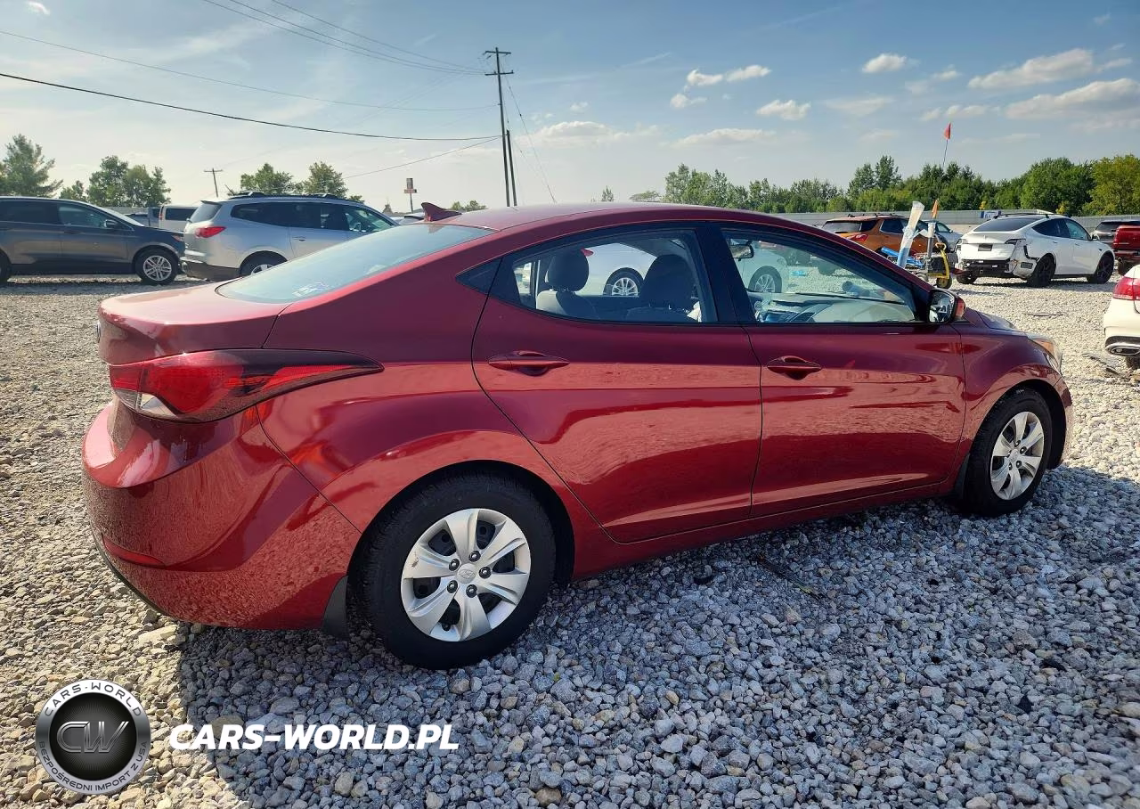 2016 Hyundai Elantra Se VIN:5NPDH4AE2GH668651 - 3
