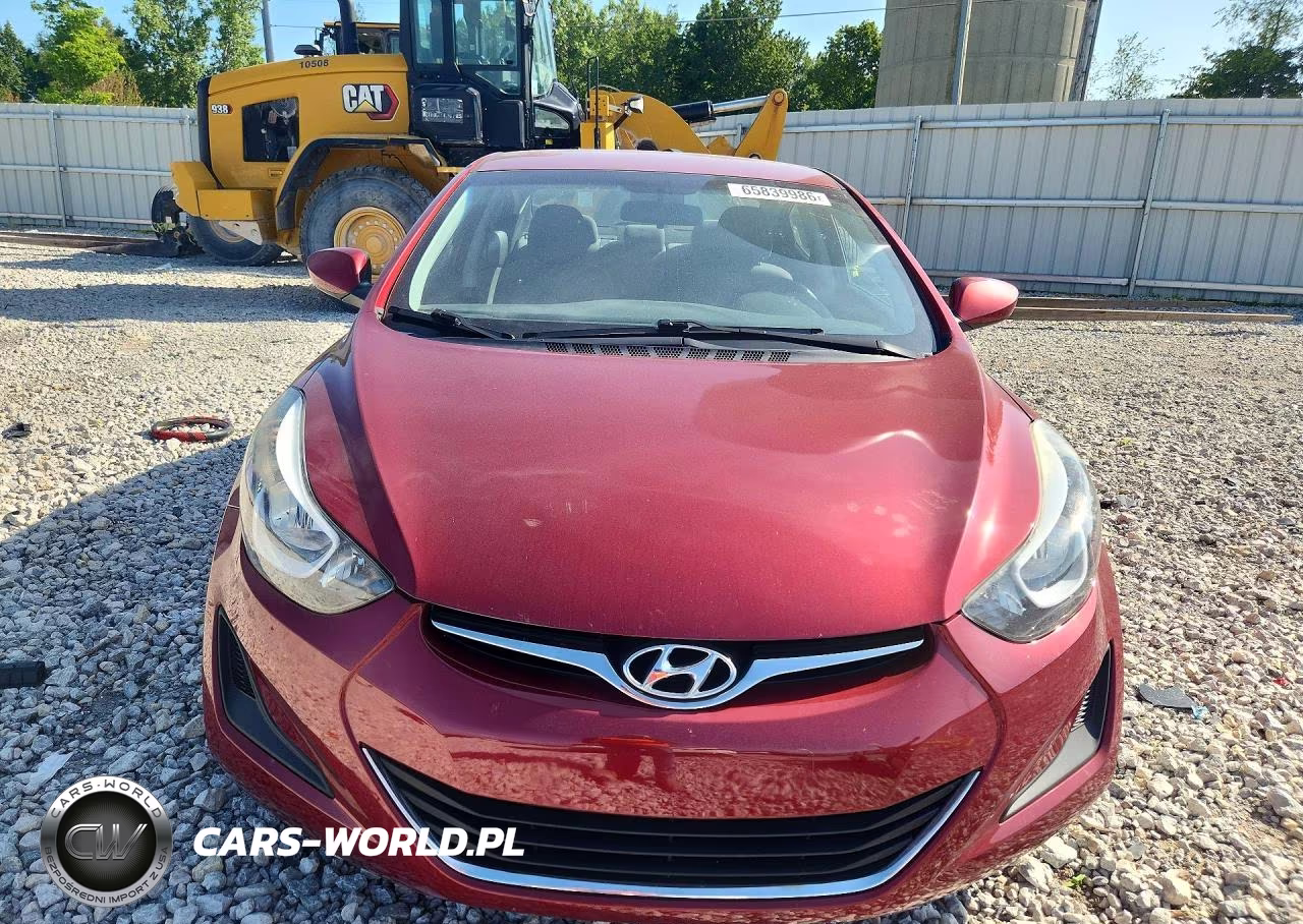 2016 Hyundai Elantra Se VIN:5NPDH4AE2GH668651 - 5