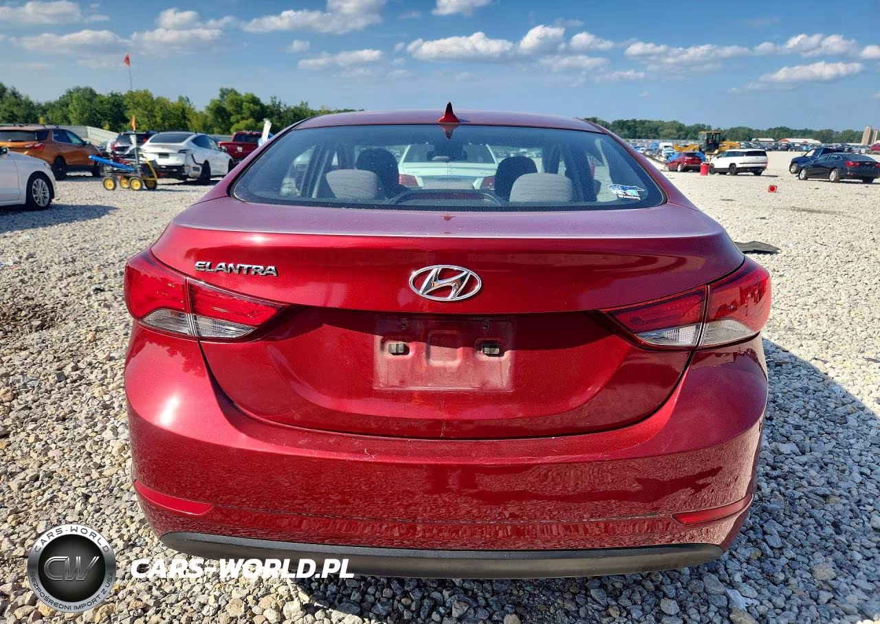 2016 Hyundai Elantra Se VIN:5NPDH4AE2GH668651 - 6