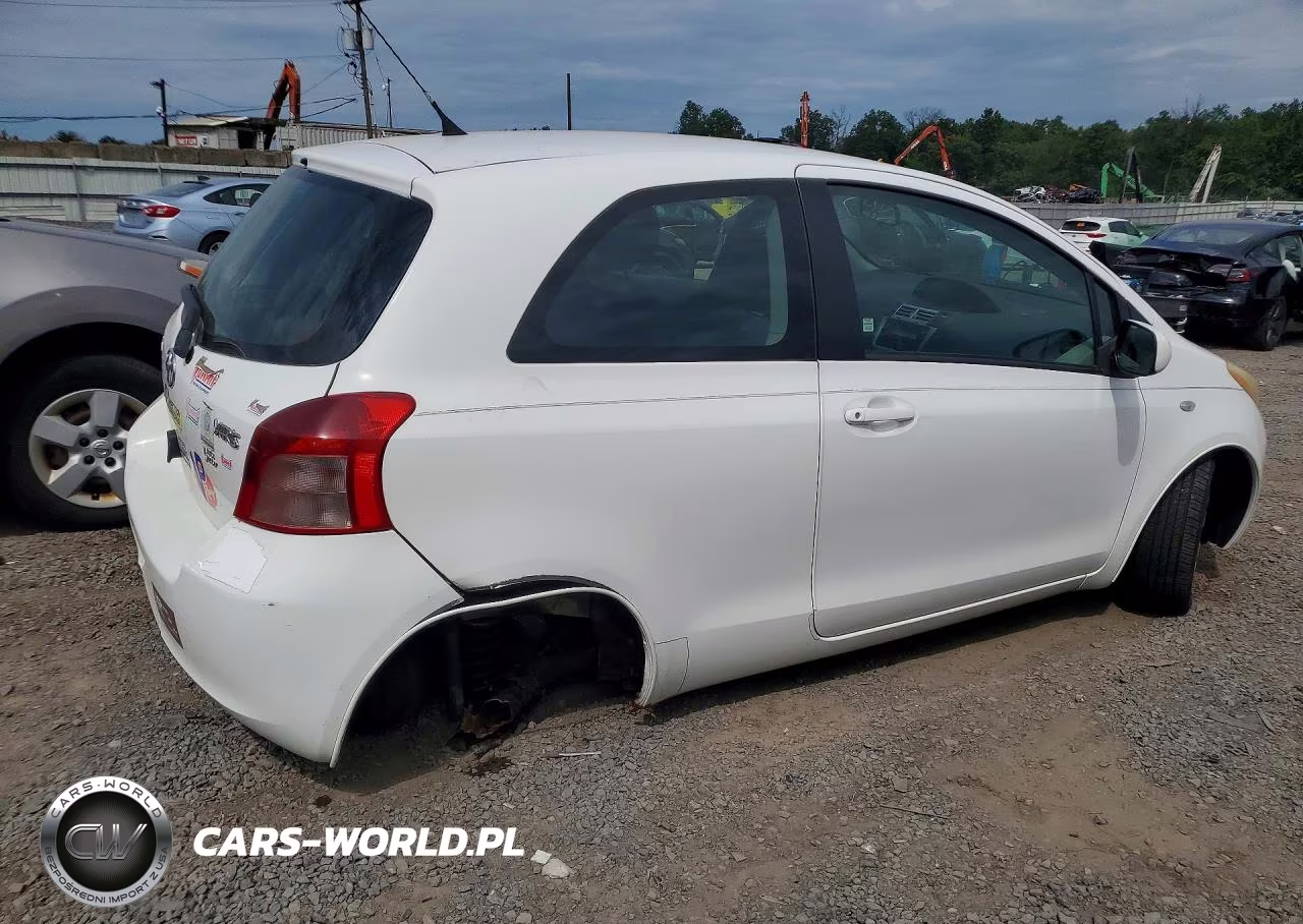 2008 Toyota Yaris Base VIN:JTDJT923385201770 - 3