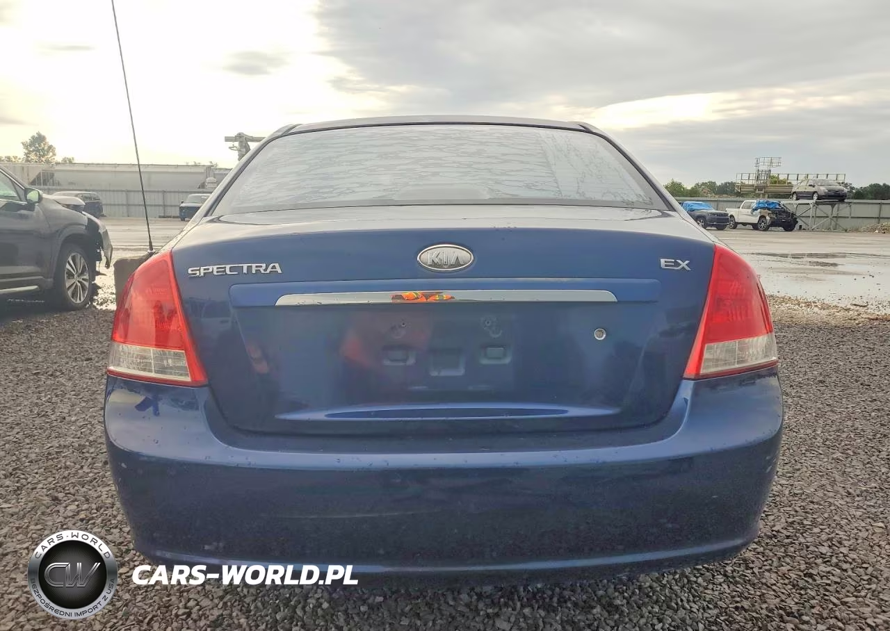 2007 Kia Spectra VIN:KNAFE121175443923 - 6