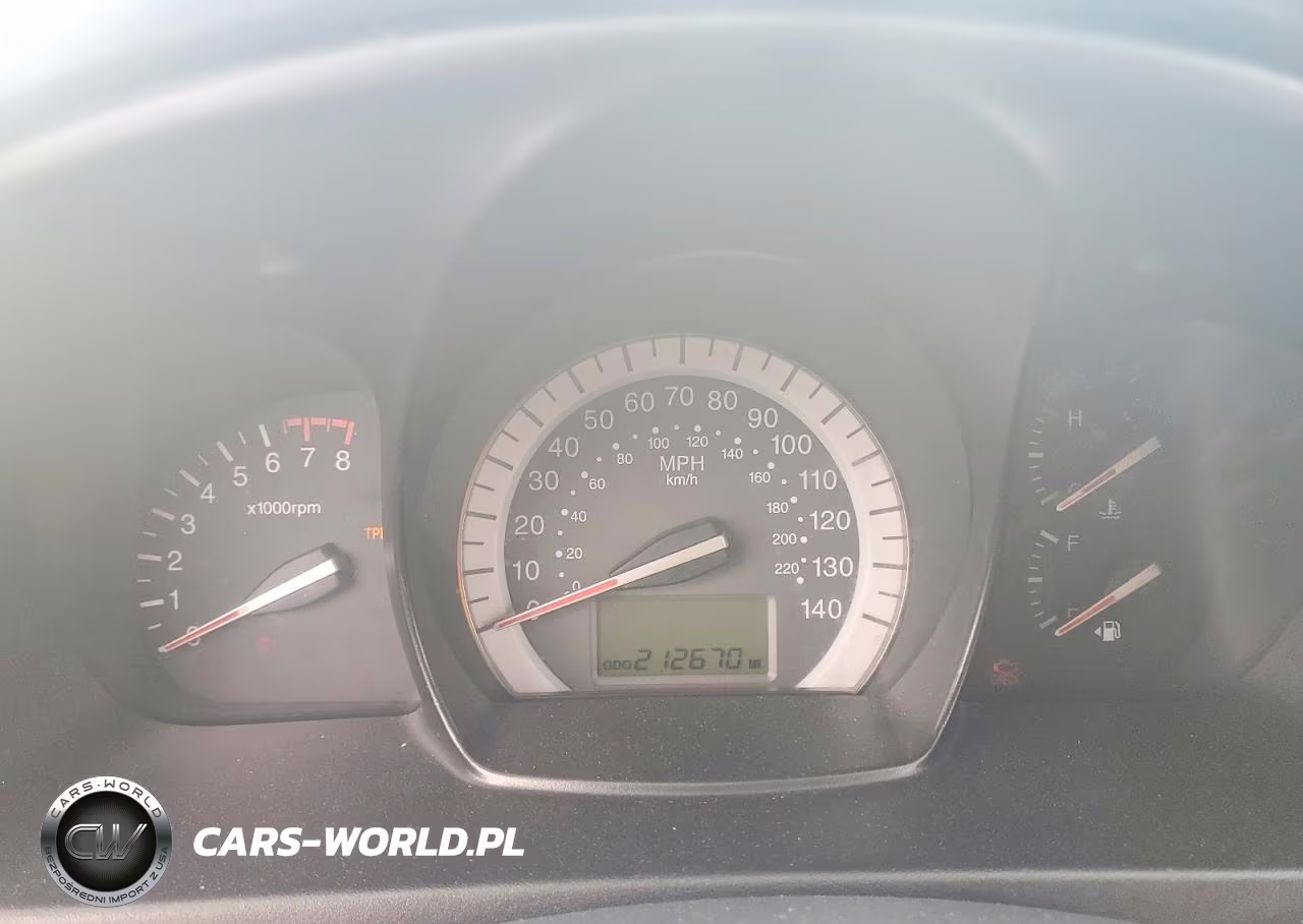 2007 Kia Spectra VIN:KNAFE121175443923 - 9