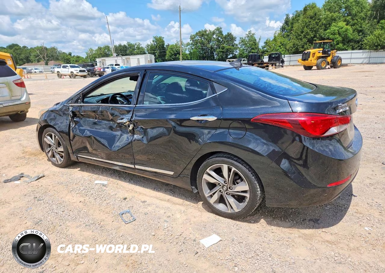 2014 Hyundai Elantra Limited VIN:5NPDH4AE4EH494708 - 2