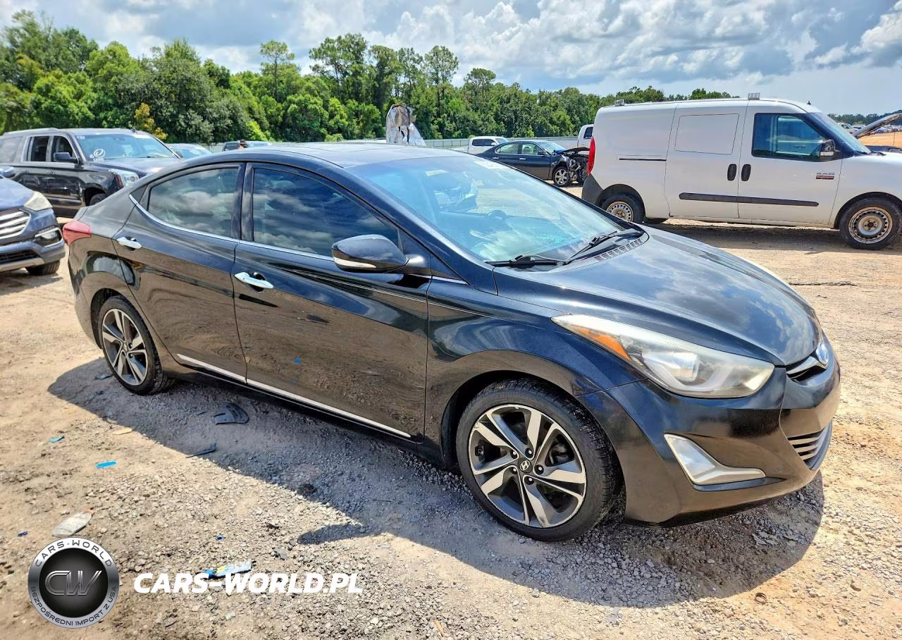 2014 Hyundai Elantra Limited VIN:5NPDH4AE4EH494708 - 4