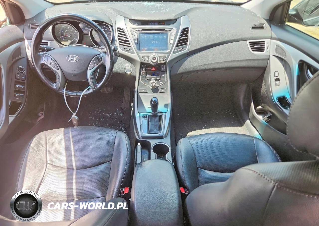 2014 Hyundai Elantra Limited VIN:5NPDH4AE4EH494708 - 8