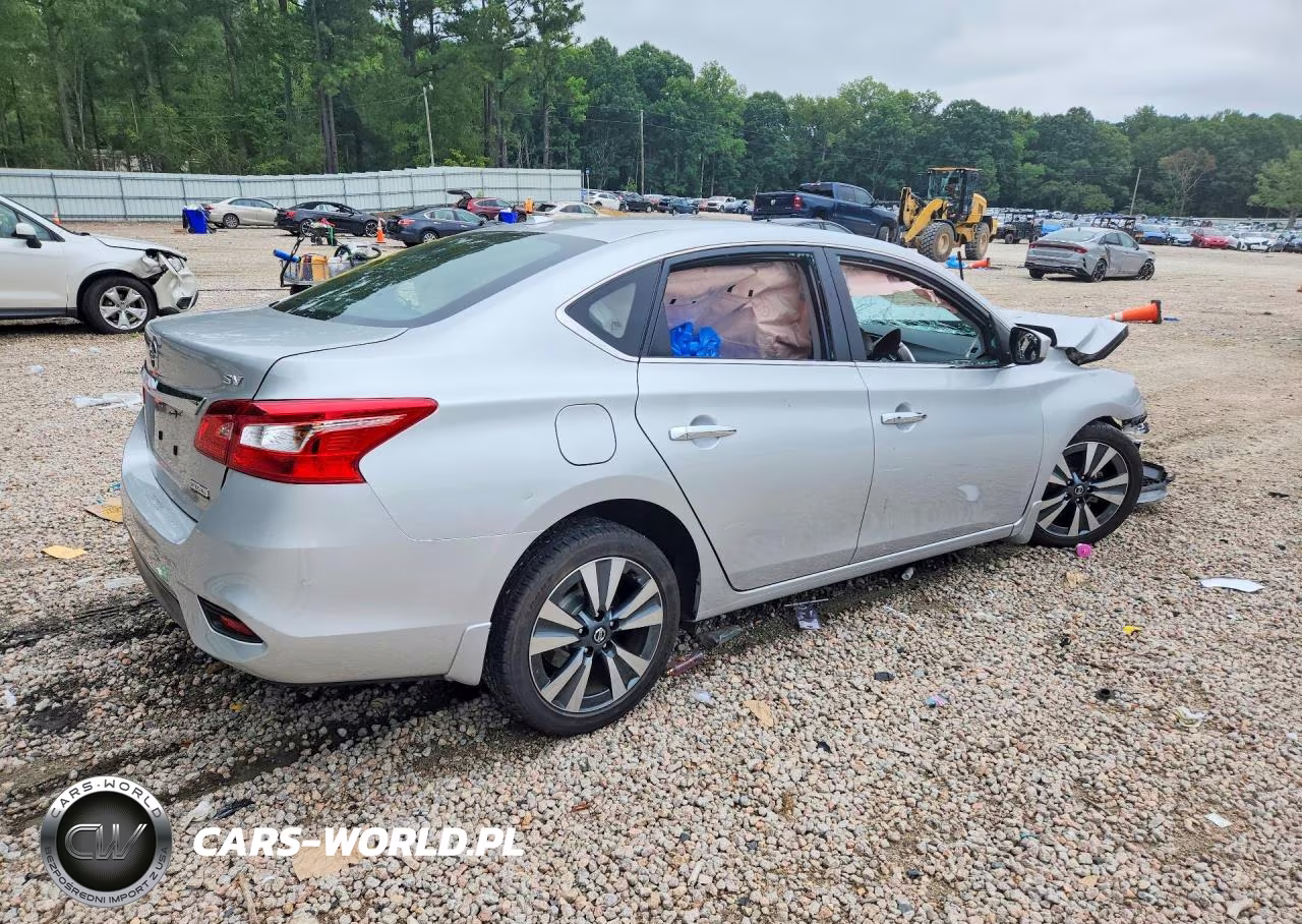 2019 Nissan Sentra Sv VIN:3N1AB7AP4KY219574 - 3