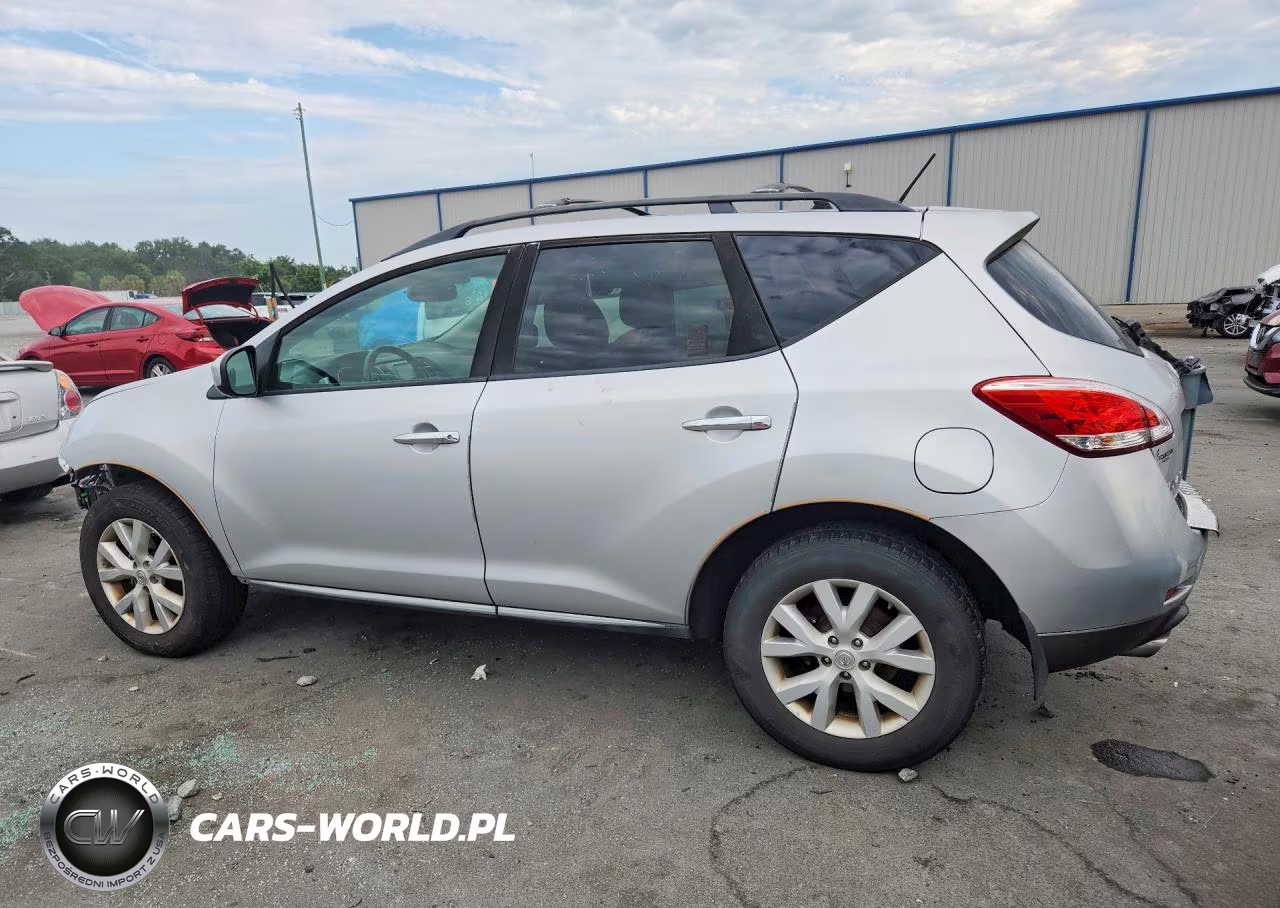 2011 Nissan Murano S VIN:JN8AZ1MU2BW063277 - 2