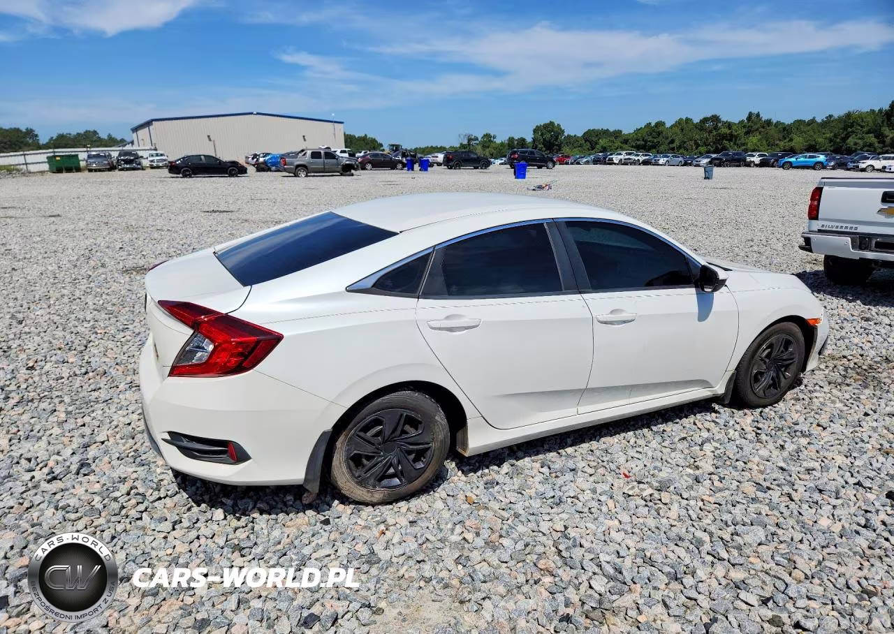 2020 Honda Civic Lx VIN:19XFC2F64LE003701 - 3