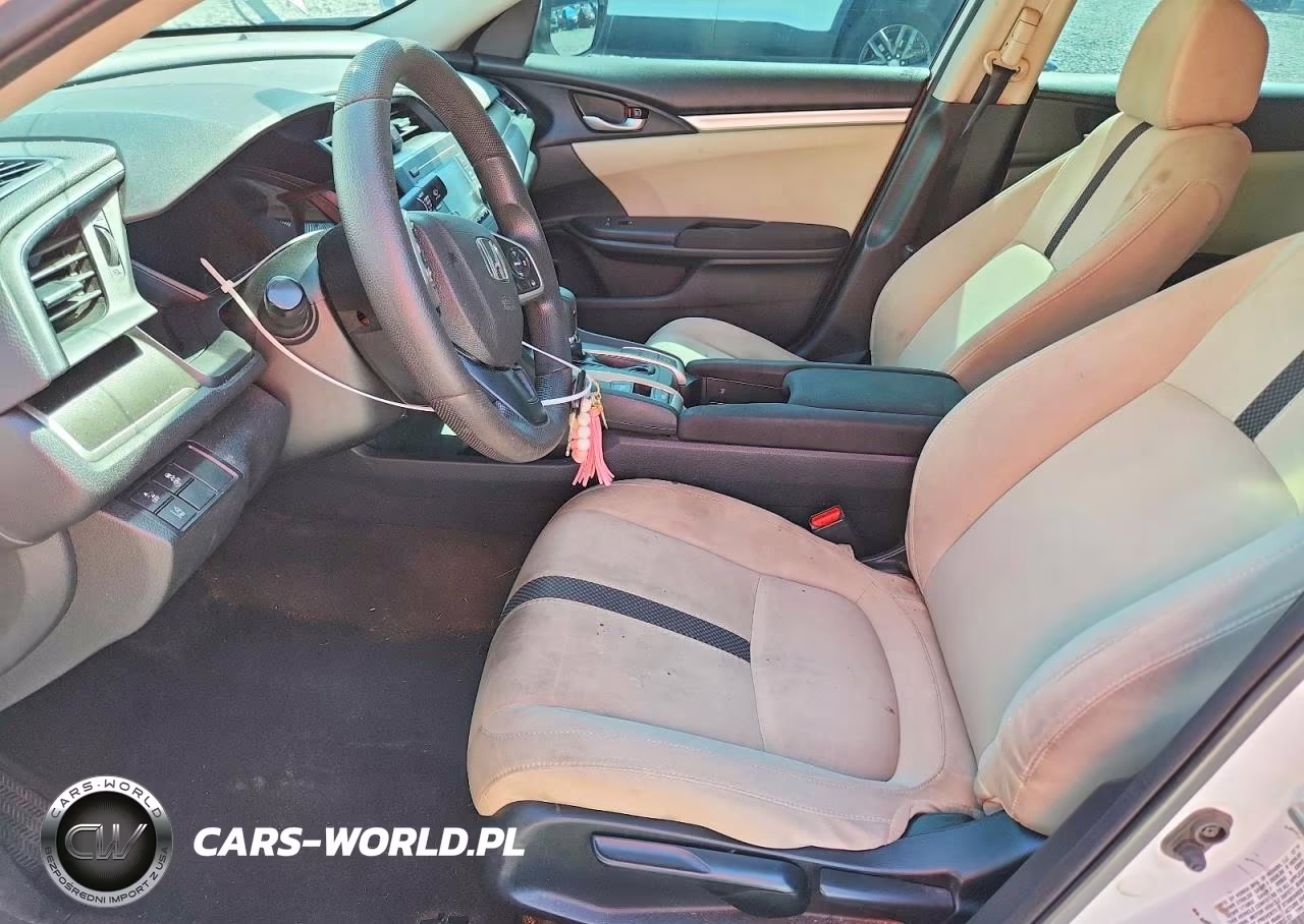 2020 Honda Civic Lx VIN:19XFC2F64LE003701 - 7