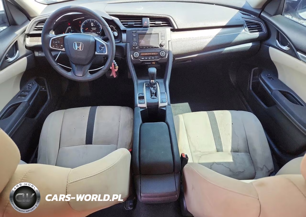 2020 Honda Civic Lx VIN:19XFC2F64LE003701 - 8